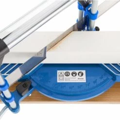 TECTAKE Scie à Onglets Manuelle Lame 550 Mm En Aluminium - Bleu -TECTAKE Soldes 2022 7514638 3