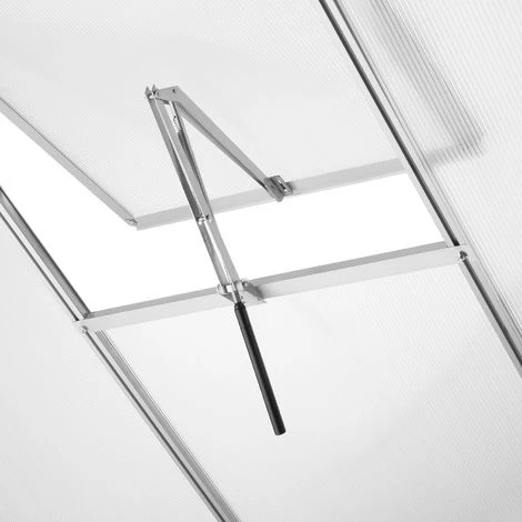 TECTAKE Ouverture Automatique De Lucarne Pour Serre De Jardin Avec Thermostat - Argent 7 TECTAKE Ouverture Automatique De Lucarne Pour Serre De Jardin Avec Thermostat - Argent – Image 5