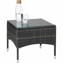 TECTAKE Salon De Jardin LUCERNE - 2 Chaises Fauteuils Et 1 Table En Résine Tressée Gris - Gris 11 TECTAKE Salon De Jardin LUCERNE - 2 Chaises Fauteuils Et 1 Table En Résine Tressée Gris - Gris -TECTAKE Soldes 2022 7514678 5