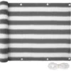TECTAKE Brise Vue Balcon Jardin Terrasse En Plastique 5 M X 0,9 M Blanc Gris à Rayures - Blanc/gris Rayé 1 TECTAKE Brise Vue Balcon Jardin Terrasse En Plastique 5 M X 0,9 M Blanc Gris à Rayures - Blanc/gris Rayé -TECTAKE Soldes 2022 7514685 1