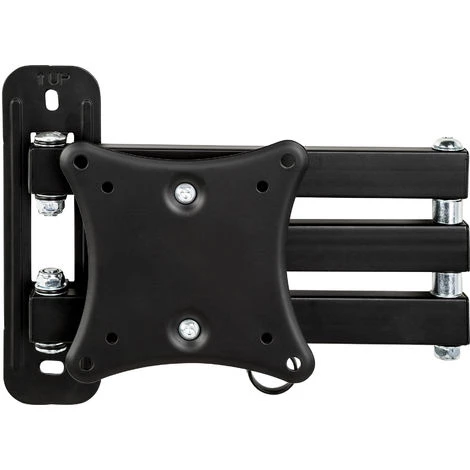 TECTAKE Support Mural TV Orientable Et Inclinable Avec Bras Articulé Pour écran 10" à 24" X 2 - Noir 5 TECTAKE Support Mural TV Orientable Et Inclinable Avec Bras Articulé Pour écran 10" à 24" X 2 - Noir – Image 3