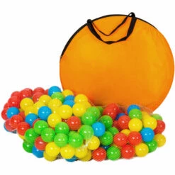 TECTAKE Tente Enfant Avec Tunnel De Jeu + 200 Balles + Sac De Transport Multicolore - Multicolore -TECTAKE Soldes 2022 7643934 5