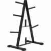 TECTAKE Rack De Rangement Pour Poids - 7 Branches - En Acier 67 Cm X 38,5 Cm X 91 Cm - Noir -TECTAKE Soldes 2022 7644092 1
