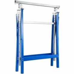 TECTAKE 2 Tréteaux Métal Pliables Réglables 69 Cm X 59 Cm X 80 Cm Bleu - Bleu 10 TECTAKE 2 Tréteaux Métal Pliables Réglables 69 Cm X 59 Cm X 80 Cm Bleu - Bleu -TECTAKE Soldes 2022 7859228 4