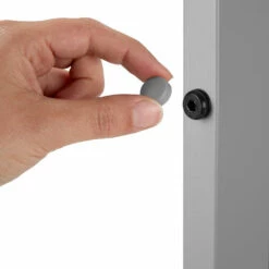 TECTAKE Table De Jardin D'Extèrieur Carrée Design En Aluminium 90 Cm X 90 Cm X 74,5 Cm Gris - Argent -TECTAKE Soldes 2022 8819953 5