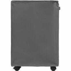 TECTAKE Panier à Linge Sale Pliable à Roulettes 34 L En Polyester Gris -TECTAKE Soldes 2022 9568162 4